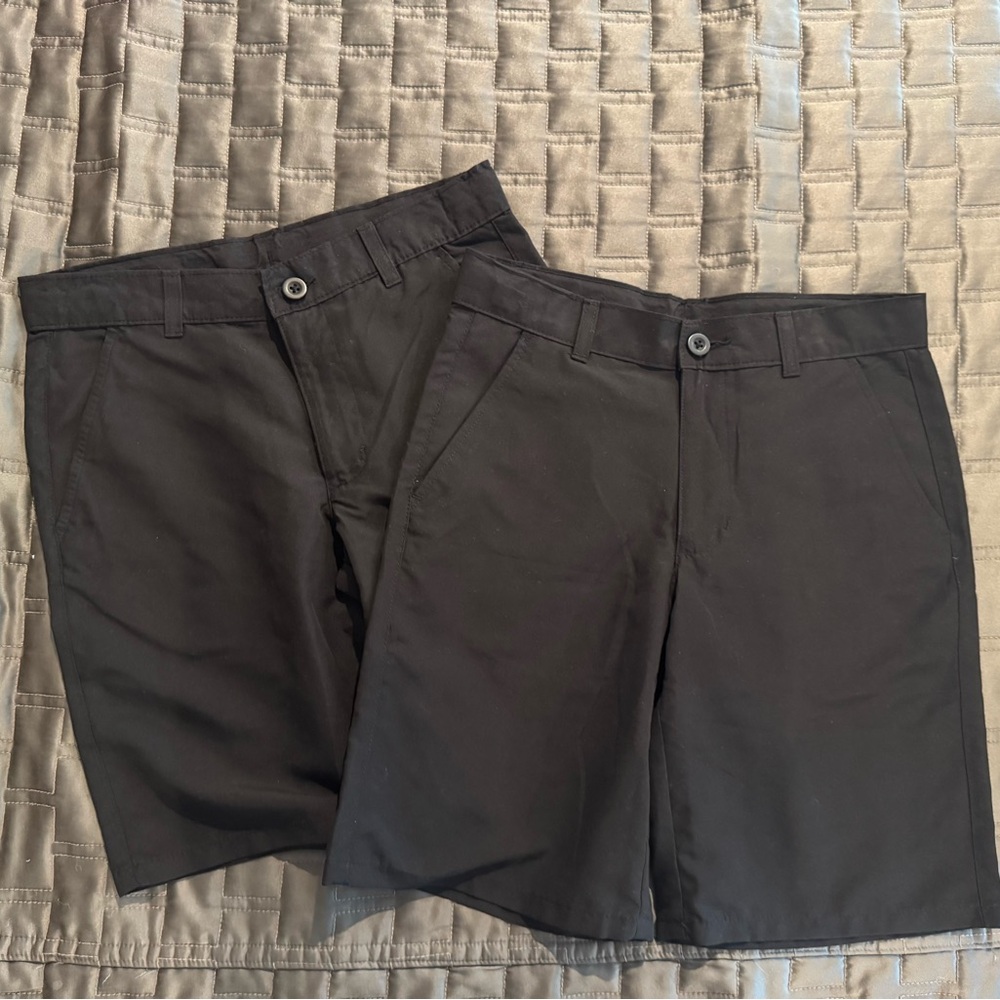 Izod Black Shorts